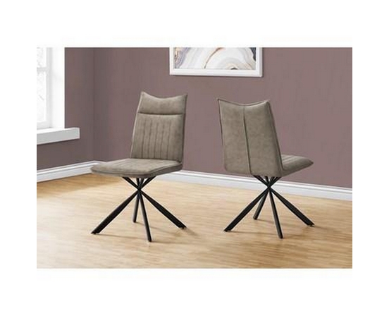 Set of 2 Dining Chairs by Monarch
