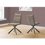 Set of 2 Dining Chairs by Monarch
