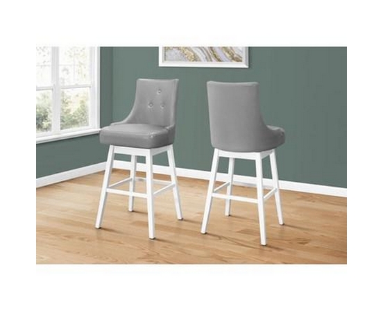 Set Of 2 Pub Height Stools by Monarch
