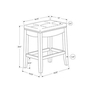 Set Of 2 Pub Height Stools by Monarch