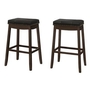 Set Of 2 Pub Height Stools by Monarch