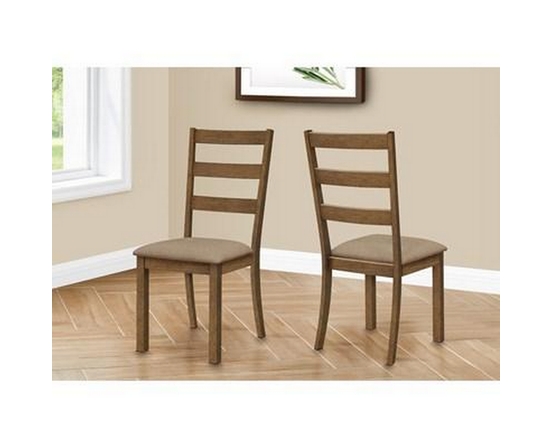 Set of 2 Dining Chairs by Monarch