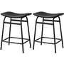 Set of 2 stools by Monarch
