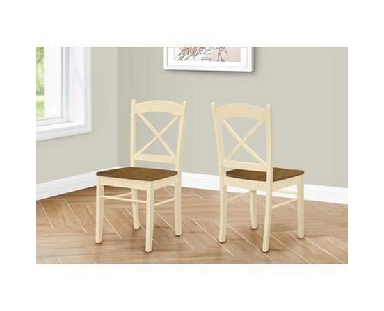 Set of 2 Dining Chairs by Monarch