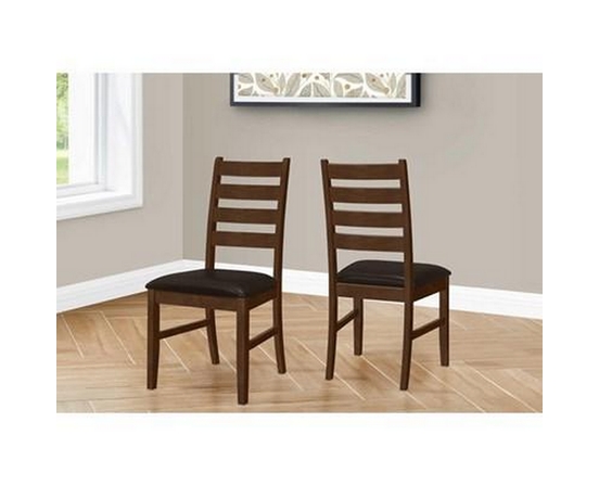 Set of 2 Dining Chairs by Monarch