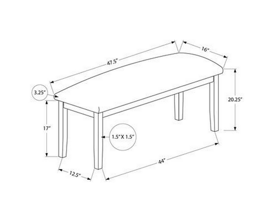 Bench by Monarch