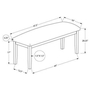 Bench by Monarch