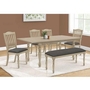Set of 2 Dining Chairs by Monarch