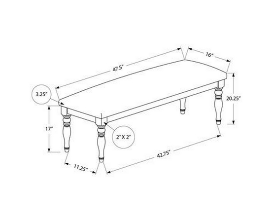 Bench by Monarch