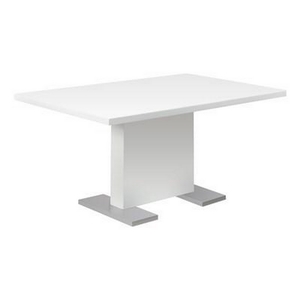 Dining Table with Pedestal Base by Monarch