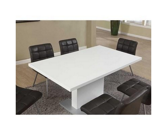 Dining Table with Pedestal Base by Monarch