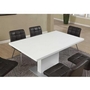 Dining Table with Pedestal Base by Monarch