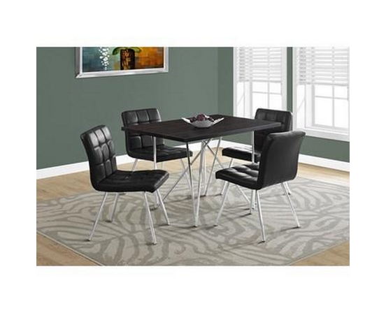 Dining Table with Trestle Base by Monarch