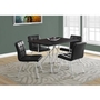 Dining Table with Trestle Base by Monarch