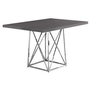 Dining Table with Pedestal Base by Monarch