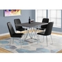 Dining Table with Pedestal Base by Monarch