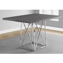 Dining Table with Pedestal Base by Monarch