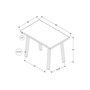 Dining Table by Monarch