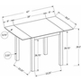 Dining Table by Monarch