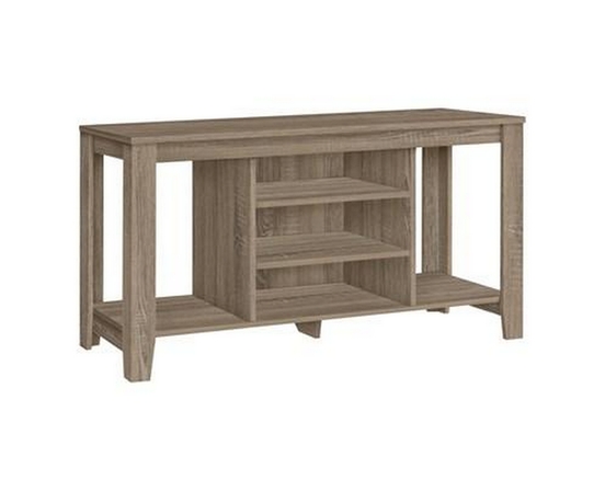 TV Stand with Cable Management by Monarch