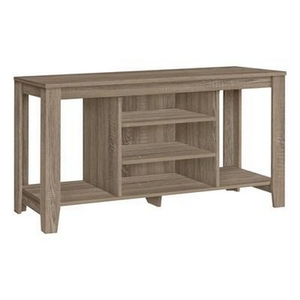 TV Stand with Cable Management by Monarch