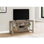 TV Stand with Cable Management by Monarch