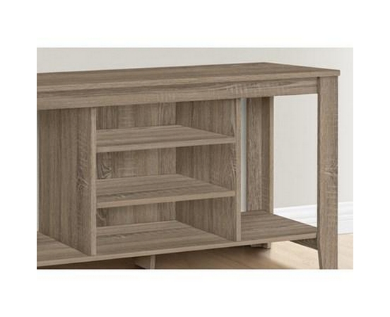 TV Stand with Cable Management by Monarch