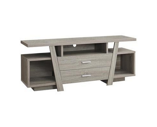 TV Stand with Cable Management by Monarch