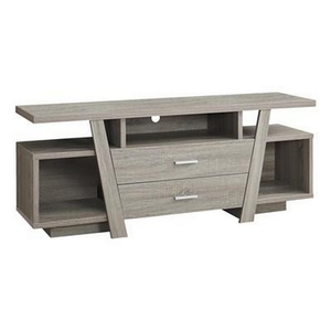 TV Stand with Cable Management by Monarch