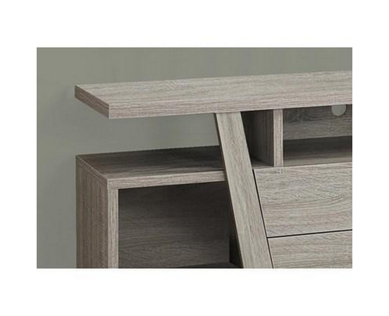 TV Stand with Cable Management by Monarch