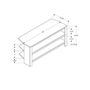 TV Stand by Monarch