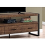 TV Stand with Cable Management by Monarch