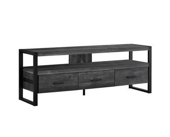 TV Stand with Cable Management by Monarch