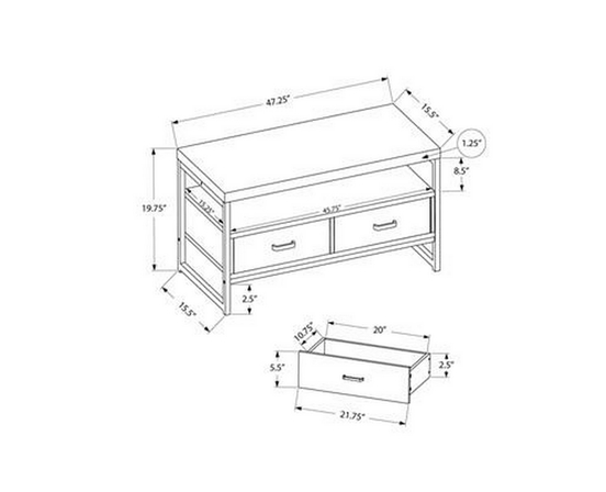 TV Stand by Monarch