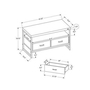TV Stand by Monarch