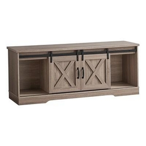 TV Stand with Cable Management by Monarch