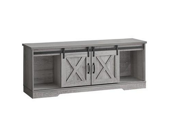 TV Stand with Cable Management by Monarch