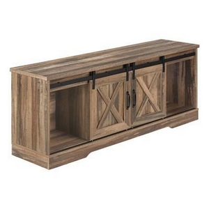TV Stand with Cable Management by Monarch