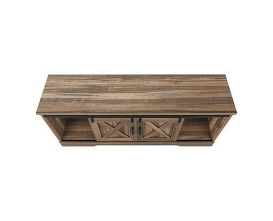 TV Stand with Cable Management by Monarch