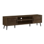 TV Stand with Cable Management by Monarch