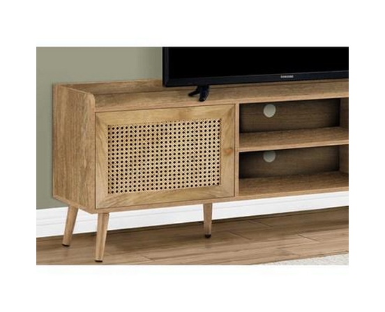 TV Stand with Cable Management by Monarch