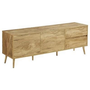 TV Stand with Cable Management by Monarch