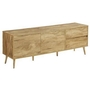 TV Stand with Cable Management by Monarch