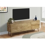 TV Stand with Cable Management by Monarch