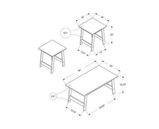 Occasional Table Set by Monarch