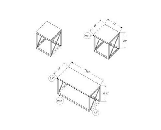 Occasional Table Set by Monarch