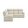 Reclining fabric sectional sofa