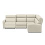 Reclining fabric sectional sofa