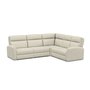 Reclining fabric sectional sofa
