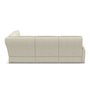 Reclining fabric sectional sofa
